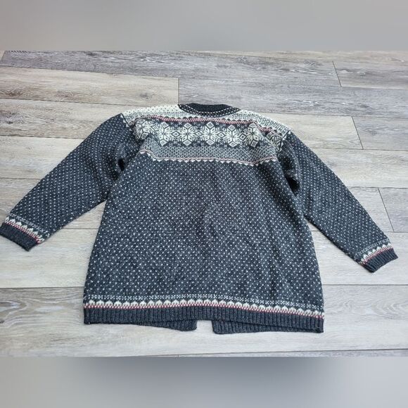 Squaw Valley Nordic isle sweater size med snowflakes - Picture 2 of 11